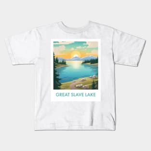 GREAT SLAVE LAKE Kids T-Shirt